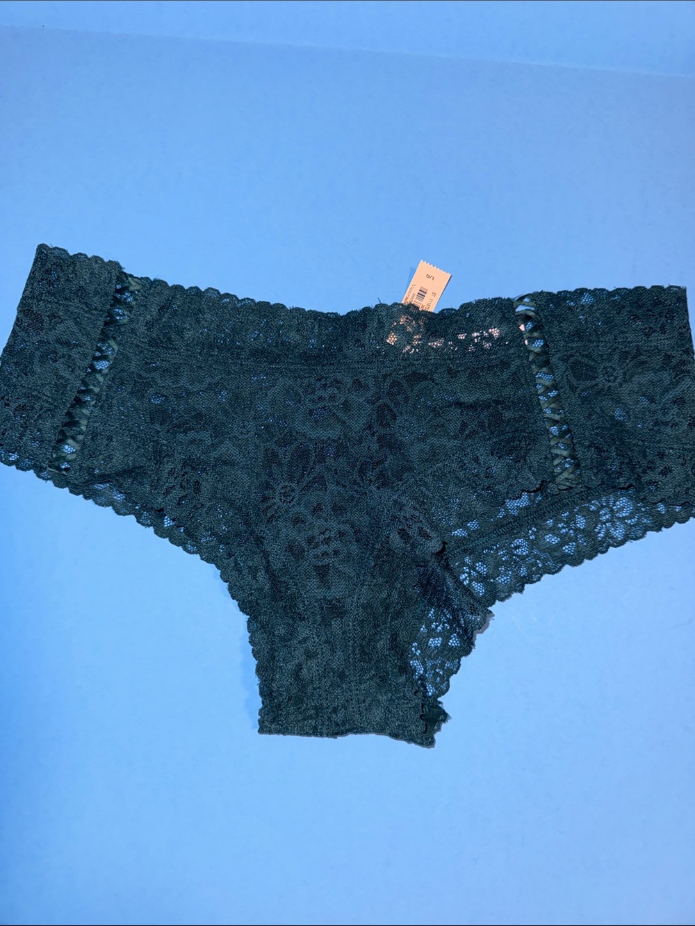 Victoria's Secret Green Lace Boyshort